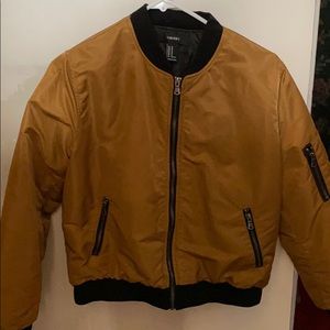 Forever 21 Puffy Bomber Jacket